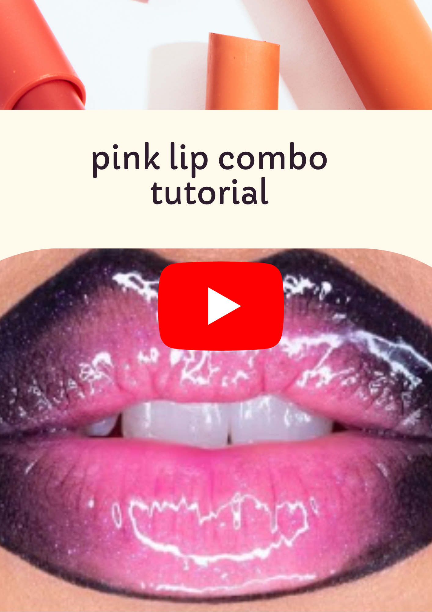 PINK LIP COMBO TUTORIAL